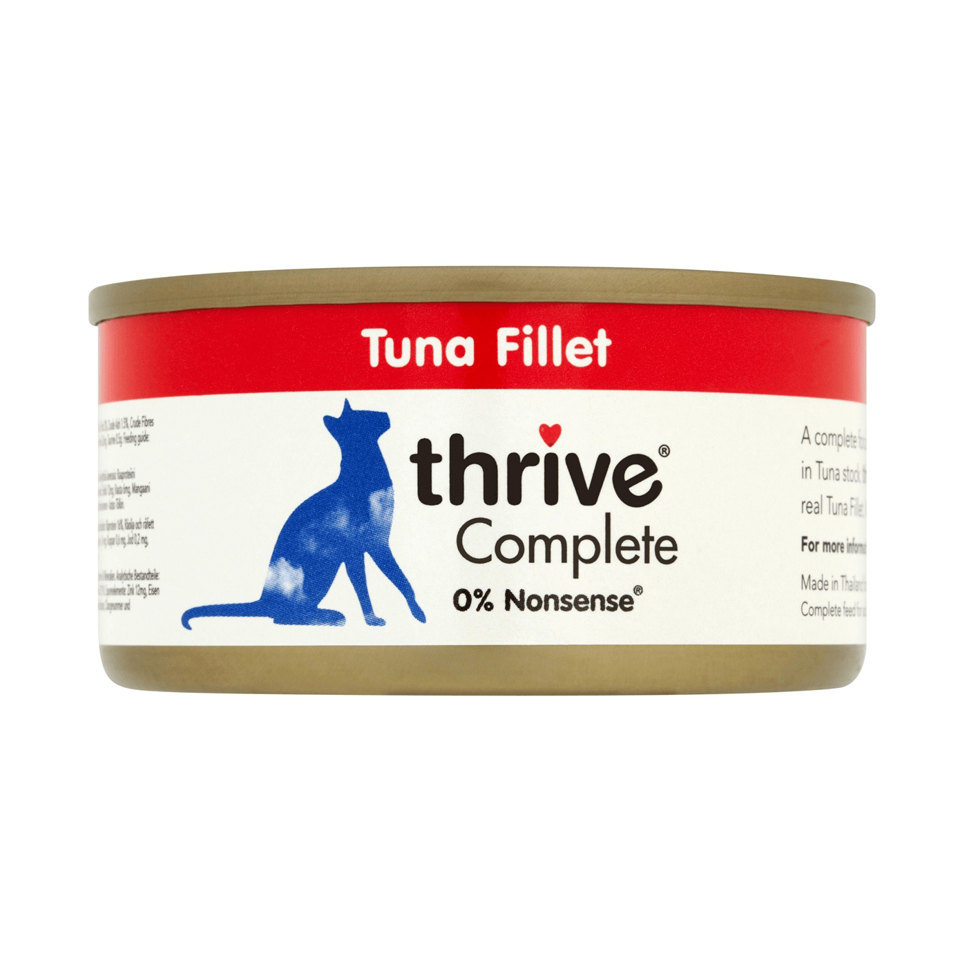 Thrive Complete Tuna Fillet Cat Food 75g