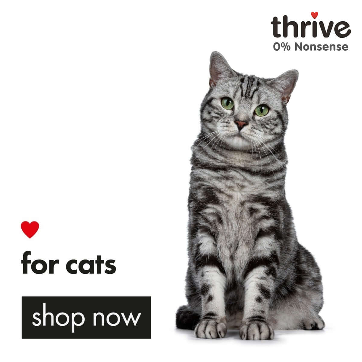 Thrive pet foods for cats